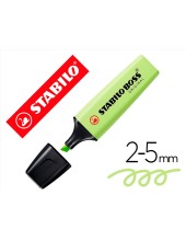 ROTULADOR STABILO BOSS FLUORESCENTE 70 PASTEL CHISPA LIMA
