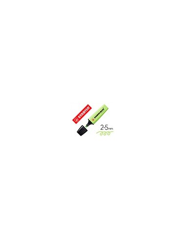 ROTULADOR STABILO BOSS FLUORESCENTE 70 PASTEL CHISPA LIMA