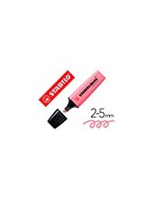 ROTULADOR STABILO BOSS FLUORESCENTE 70 PASTEL ROSA CEREZO FLOR 2