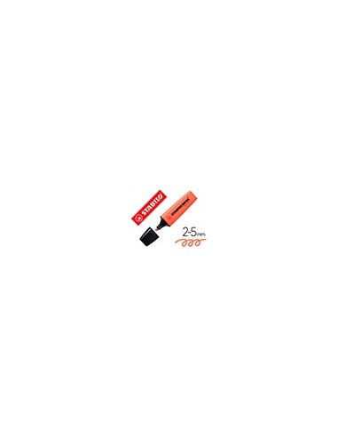 ROTULADOR STABILO BOSS FLUORESCENTE 70 PASTEL CORAL MELOSO