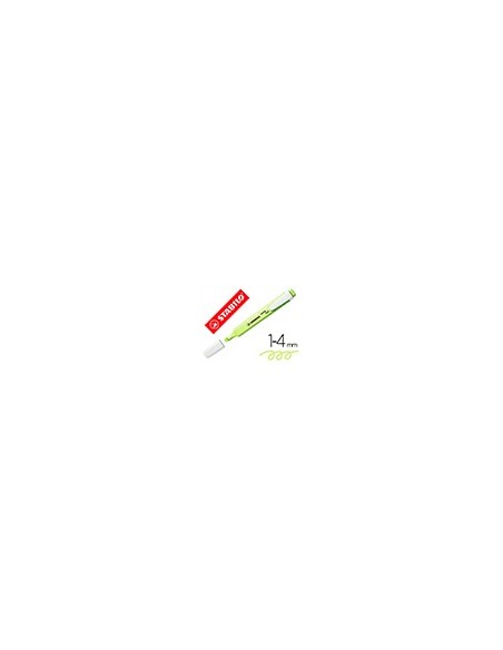 ROTULADOR STABILO FLUORESCENTE SWING COOL PASTEL CHISPA LIMA