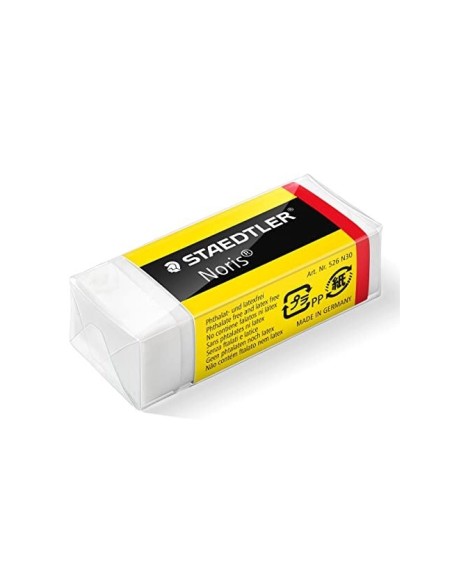 LAPICES GRAFITO STAEDTLER NORIS N.2 HB 12 UDS+AFILALAPIZ+GOMA