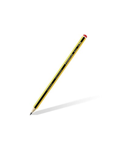 LAPICES GRAFITO STAEDTLER NORIS N.2 HB 12 UDS+AFILALAPIZ+GOMA