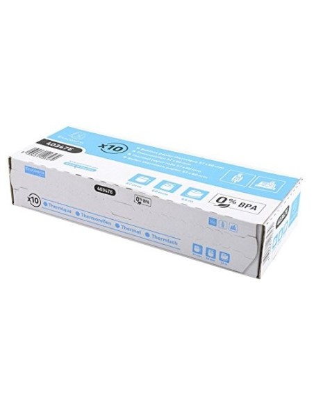 ROLLO SUMADORA EXACOMPTA TERMICO 57MM X 60MM 55 G/M2 SIN BISFENOL A