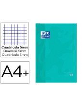RECAMBIO 1 OXFORD A4+ 80H. 90GR.5MM 4 TAL.ICE MINT
