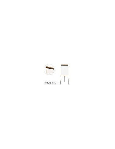 PIZARRA BL.ROCADA TRIPODE LACADA MAG BRAZO EXTENSI ROBLE 69X99CM