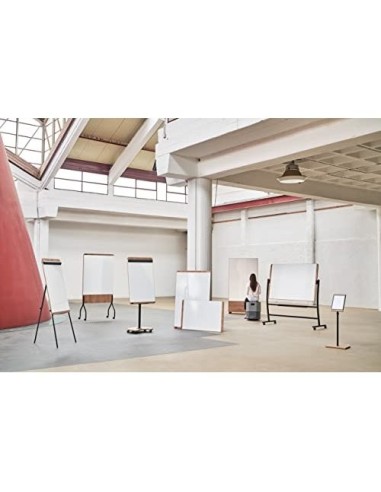 PIZARRA BL.ROCADA TRIPODE LACADA MAG BRAZO EXTENSI ROBLE 69X99CM