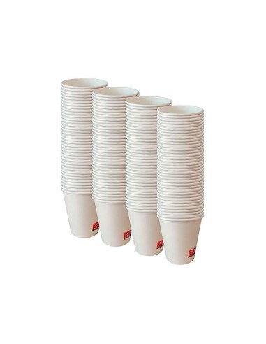 VASO CARTON BIODEGRADABLE BL.220 CC PQ.DE 50 UD.