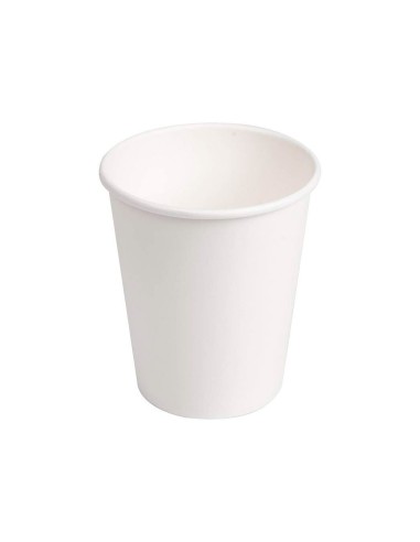 VASO CARTON BIODEGRADABLE BL.360 CC PQ.DE 40 UD.