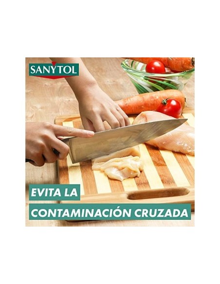 LIMPIADOR DESINFECTANTE SANYTOL COCINAS  PULVERIZADOR BOTE 750 ML