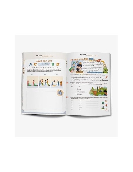 CUADERNO RUBIO ORTOGRAFIA 6-7 AÑOS SABER MAS