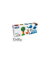 PASTA MILAN MODELAR SOFT DOUGH BASIC CAJA 10 BOTES SURT.85 G 2