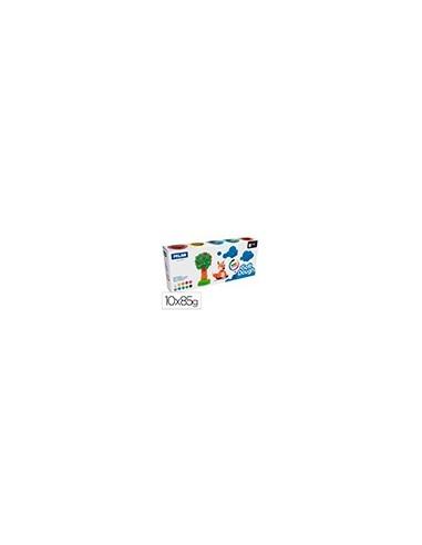 PASTA MILAN MODELAR SOFT DOUGH BASIC CAJA 10 BOTES SURT.85 G