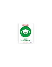 SEÑAL ADH. AVERY USAR MASCARILLA A4 RESISTENTE  RAYOS UV PK.DE 2 UD. 2