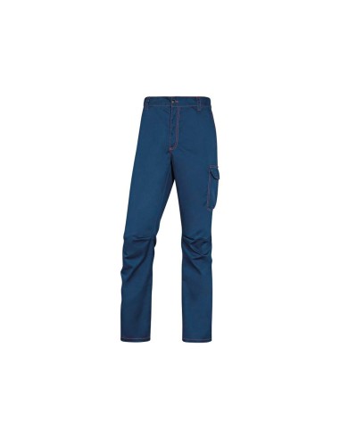 PANTALON TRABAJO DELTAPLUS CINTURA ELASTICA 5 BOL. AZ.MAR./NJ. T. XL