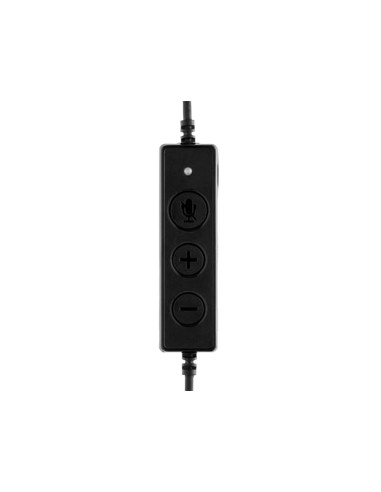 AURICULAR MEDIARANGE BIAURAL DIADEMA MICROFONO CABLE 2MT.