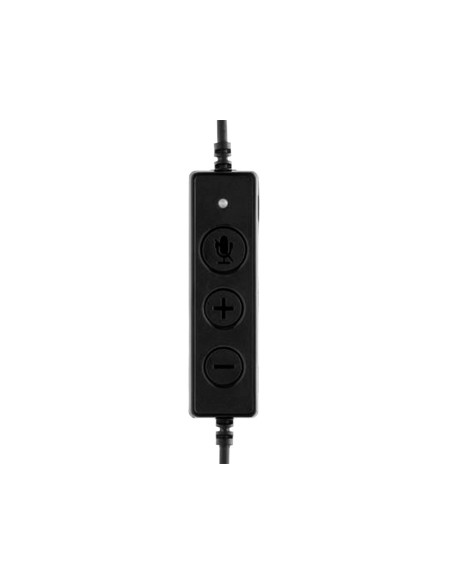 AURICULAR MEDIARANGE BIAURAL DIADEMA MICROFONO CABLE 2MT.