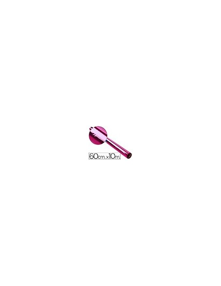 PAPEL CELOFAN ROLLO ROSA 0,60 X 10 MT