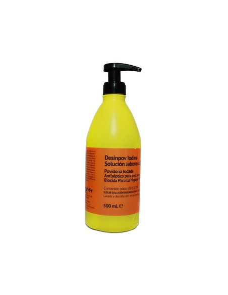 SOLUCION ANTISEPTICA CLORHEXIDINA DESINCLOR JABON 0,8% BOTE 500 ML