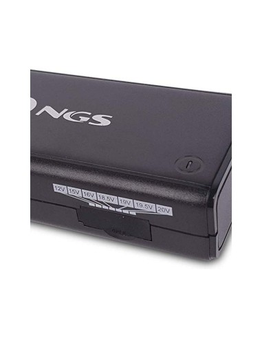 ADAPTADOR CORRIENTE NGS MANUAL LAPTOP 90W 11 ADAPTADORES