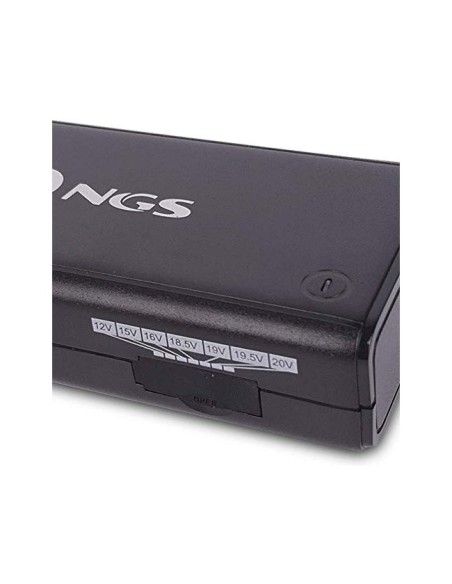 ADAPTADOR CORRIENTE NGS MANUAL LAPTOP 90W 11 ADAPTADORES