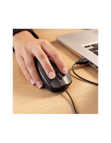 RATON NGS WIRED MIST OPTICO CABLE 1000 DPI AMBIDIESTROS USB NG.