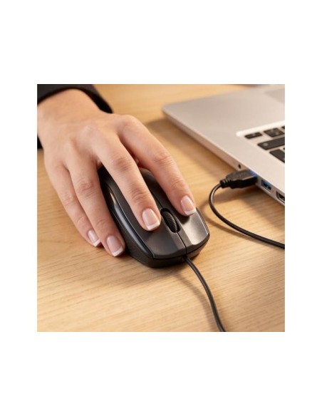 RATON NGS WIRED MIST OPTICO CABLE 1000 DPI AMBIDIESTROS USB NG.