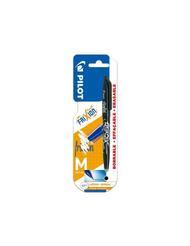 BOLIGRAFO PILOT FRIXION BALL BORRABLE 0,7MM PUNTA MEDIA NG.EN BLISTER
