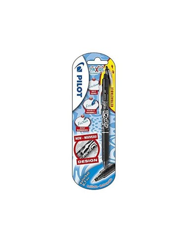 BOLIGRAFO PILOT FRIXION CLICKER BORRABLE 0,7MM P. MEDIA NG.EN BLISTER