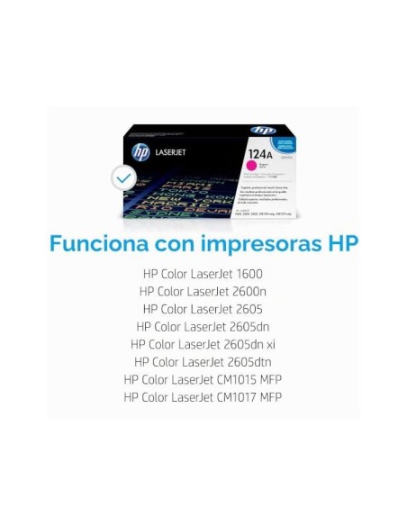 Q6003A TONER HP Nº 124A MAG. 2000 PG.