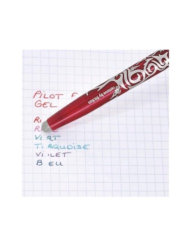 BOLIGRAFO PILOT FRIXION BALL BORRABLE 0,7MM PUNTA MEDIA AZ. BLISTER
