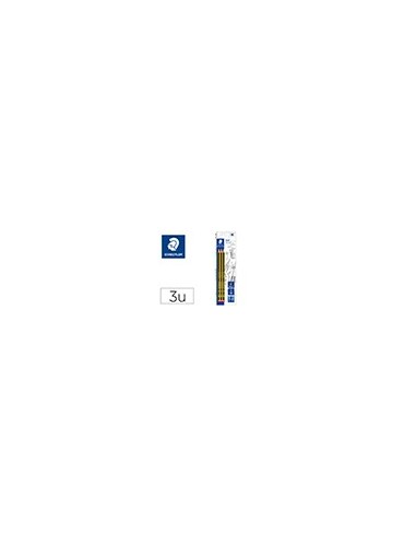 LAPICES GRAFITO STAEDTLER NORIS N.2 HB 3 UD.