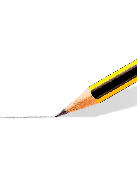 LAPICES GRAFITO STAEDTLER NORIS N.2 HB 3 UD.
