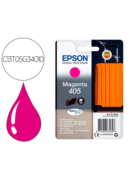 C13T05G34010 CARTUCHO TINTA EPSON WF-3820DWF/WF-4820DWF/7830D MAGENTA