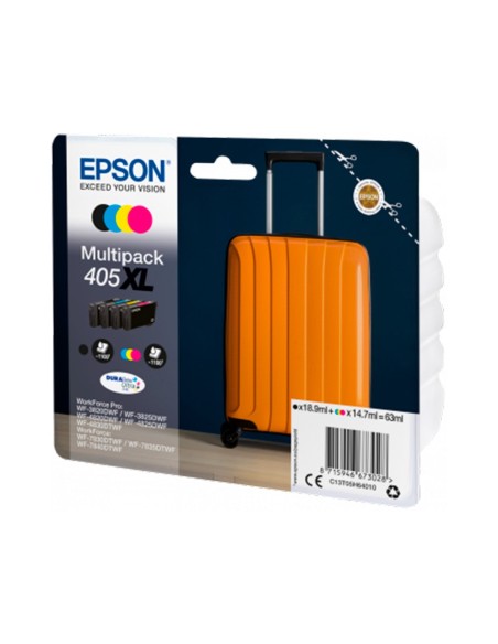 C13T05H64010 CARTUCHO EPSON 405 XL WF-3820DWF/WF-4820DW ALTA PK.DE 4
