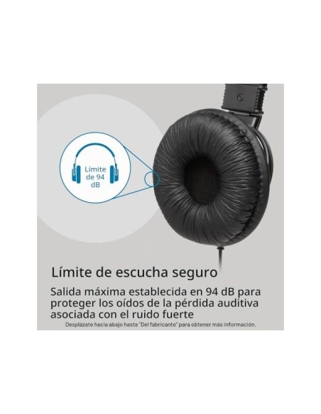 AURICULAR HI-FI MICROFONO USB CABLE 180 CM