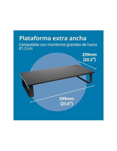 SOPORTE MONITOR EXTRA ANCHO MONITORES 32" PESO MAXIMO SOPORTADO 20 KG