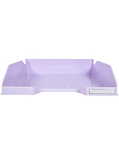 BANDEJA EXACOMPTA PLAST.AQUAREL SET 4 BAND.COMBO PASTEL 346X225X243MM