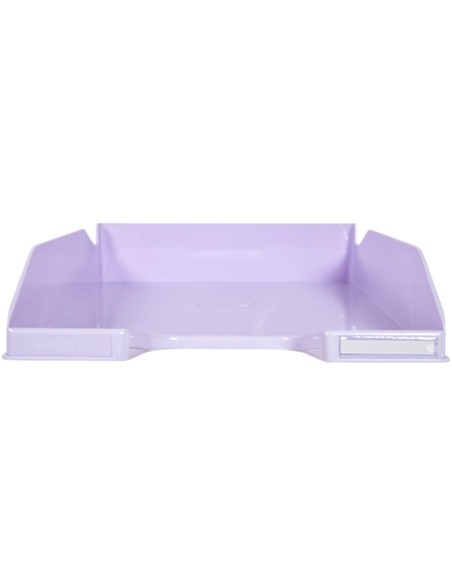 BANDEJA EXACOMPTA PLAST.AQUAREL SET 4 BAND.COMBO PASTEL 346X225X243MM