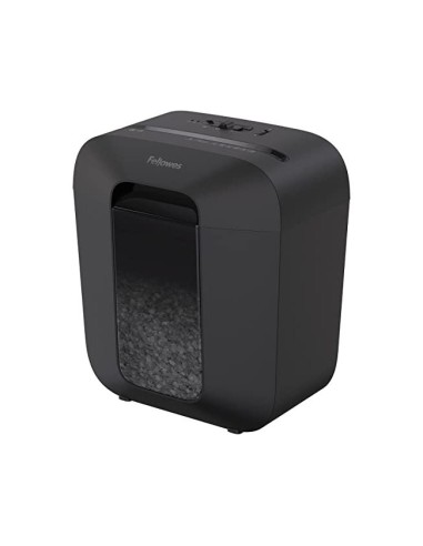 DESTRUCTORA FELLOWES LX-25M 6H P4 GRAPAS CLIPS TARJETA PAPELERA 11,5