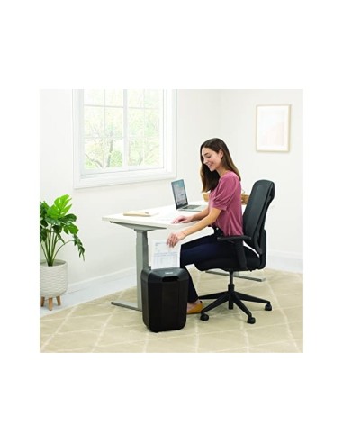 DESTRUCTORA FELLOWES LX-70D 11H P4 GRAPAS CLIPS TARJETA PAPELERA 18 L