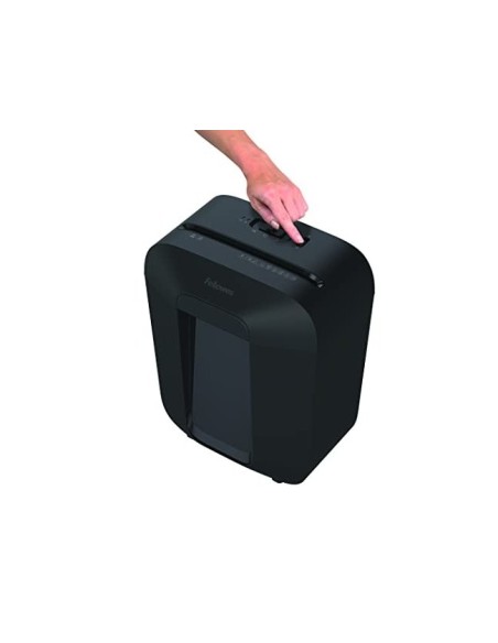DESTRUCTORA FELLOWES LX-41 8H P4 GRAPAS CLIPS TARJETA PAPELERA 17 L