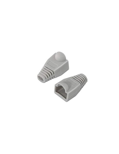 FUNDA PROTECTORA CABLE RJ45 COLOR GRIS