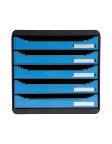 FICHERO CAJONES EXACOMPTA BIG-BOX CLEAN SAFE 5 CAJONES AZ.