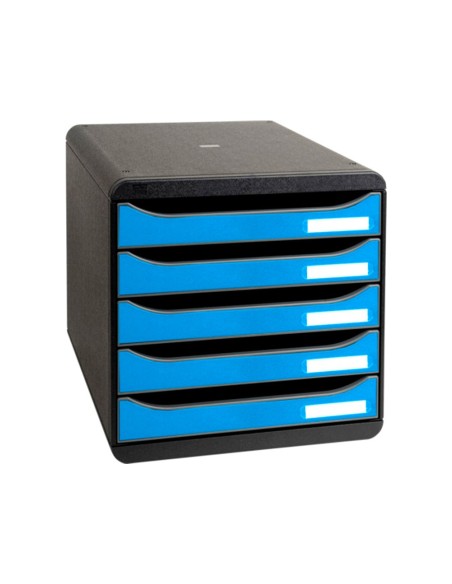 FICHERO CAJONES EXACOMPTA BIG-BOX CLEAN SAFE 5 CAJONES AZ.
