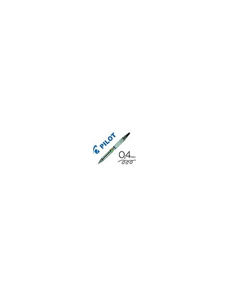 BOLIGRAFO PILOT ECOBALL PLAST.RECICLADO TINTA ACEITE BOLA 1MM NG.