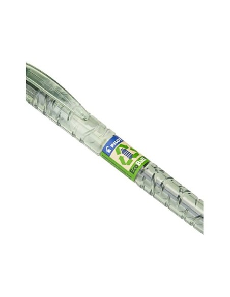BOLIGRAFO PILOT ECOBALL PLAST.RECICLADO TINTA ACEITE BOLA 1MM NG.