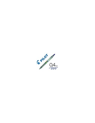 BOLIGRAFO PILOT ECOBALL PLAST.RECICLADO TINTA ACEITE BOLA 1MM AZ.