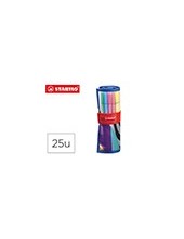 ROTULADOR STABILO FIBRA PEN 68 ARTY  ROLLERSET 25 UD.SURT. 2