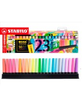 ROTULADOR STABILO BOSS FLUORESCENTE 70 DESKSET  23 UD.SURT.